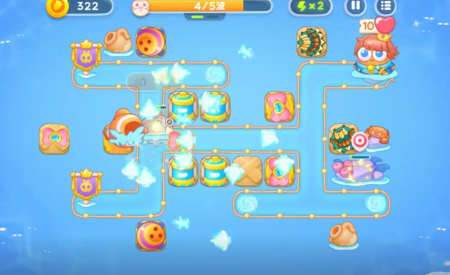 保卫萝卜4海的闺女第11关攻略