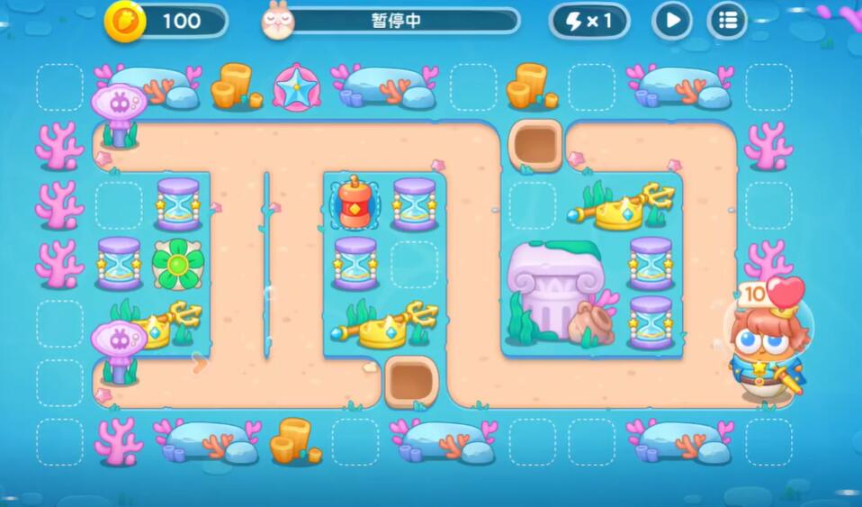 保卫萝卜4海的闺女第12关攻略