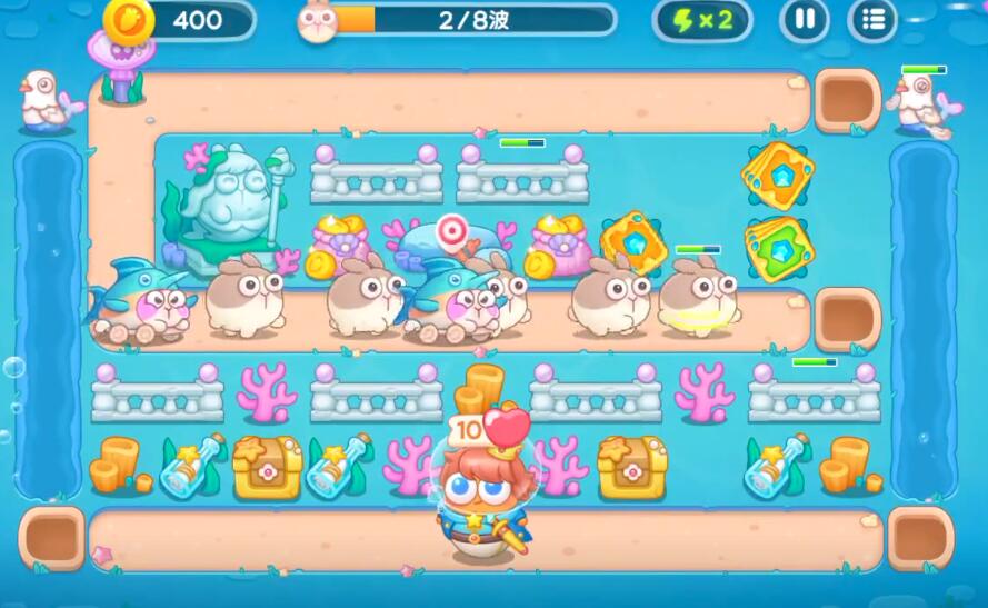 保卫萝卜4海的闺女第15关攻略