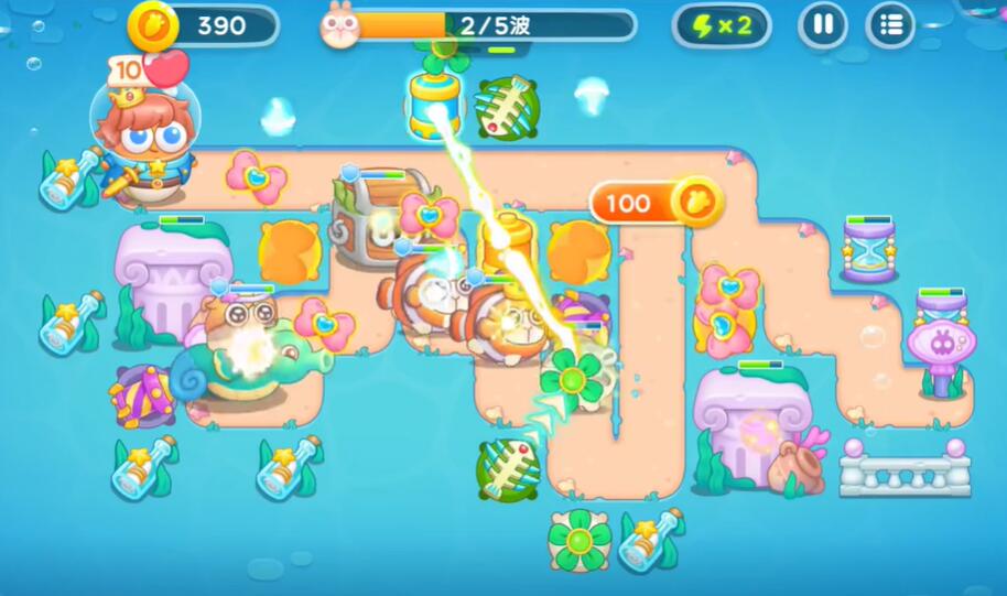 保卫萝卜4海的闺女第20关攻略