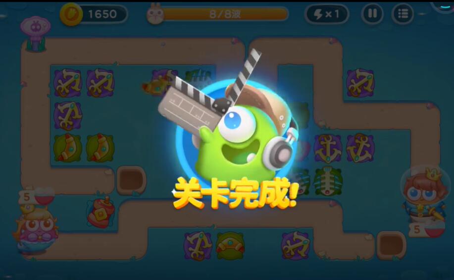 保卫萝卜4海的闺女第22关攻略