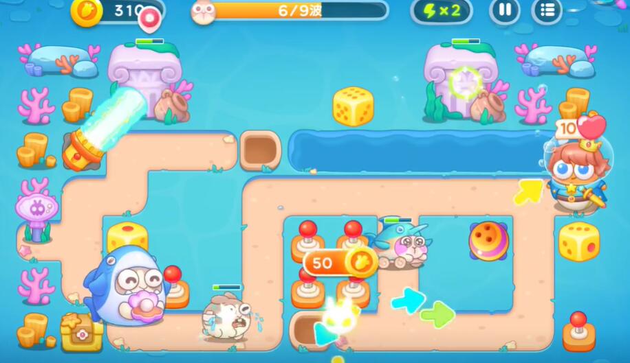 保卫萝卜4海的闺女第24关攻略