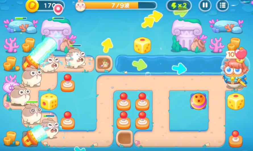 保卫萝卜4海的闺女第24关攻略