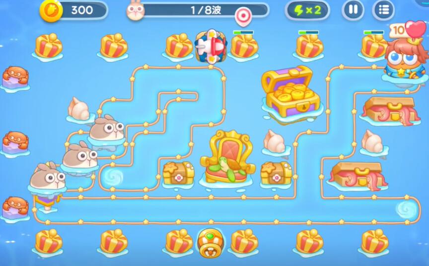 保卫萝卜4海的闺女第26关攻略