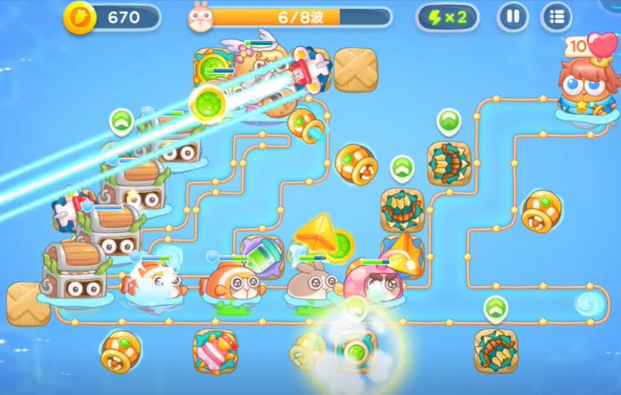 保卫萝卜4海的闺女第26关攻略