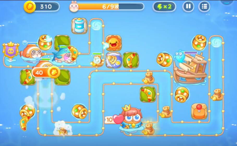 保卫萝卜4海的闺女第27关攻略