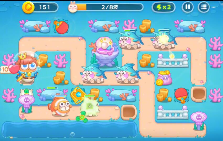 保卫萝卜4海的闺女第29关攻略