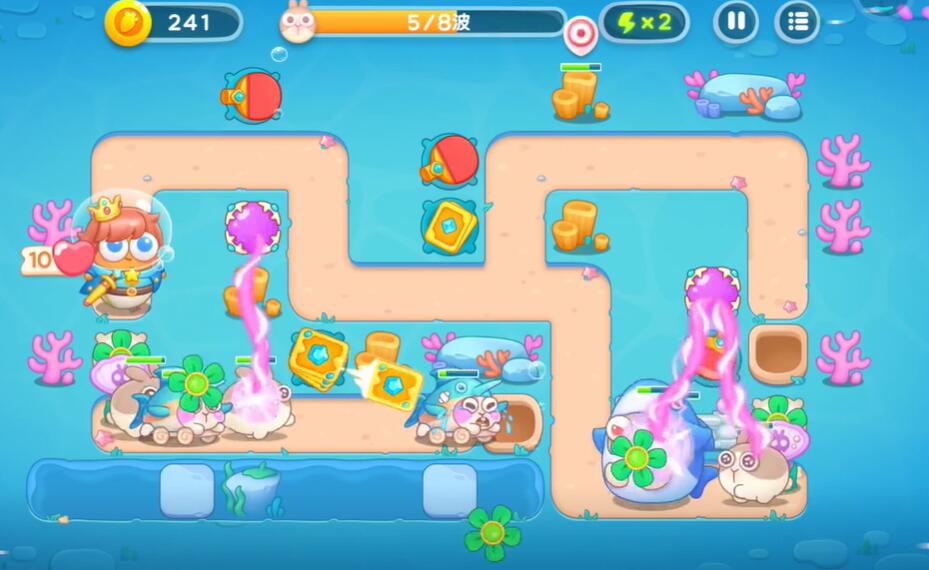 保卫萝卜4海的闺女第29关攻略