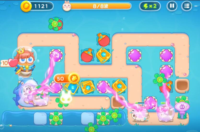 保卫萝卜4海的闺女第29关攻略