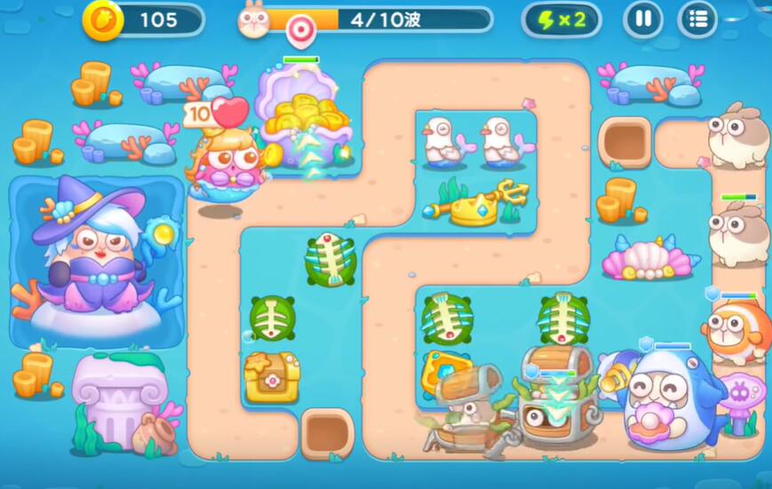保卫萝卜4海的闺女第30关攻略