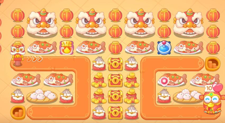 保卫萝卜4新春大集第9关攻略