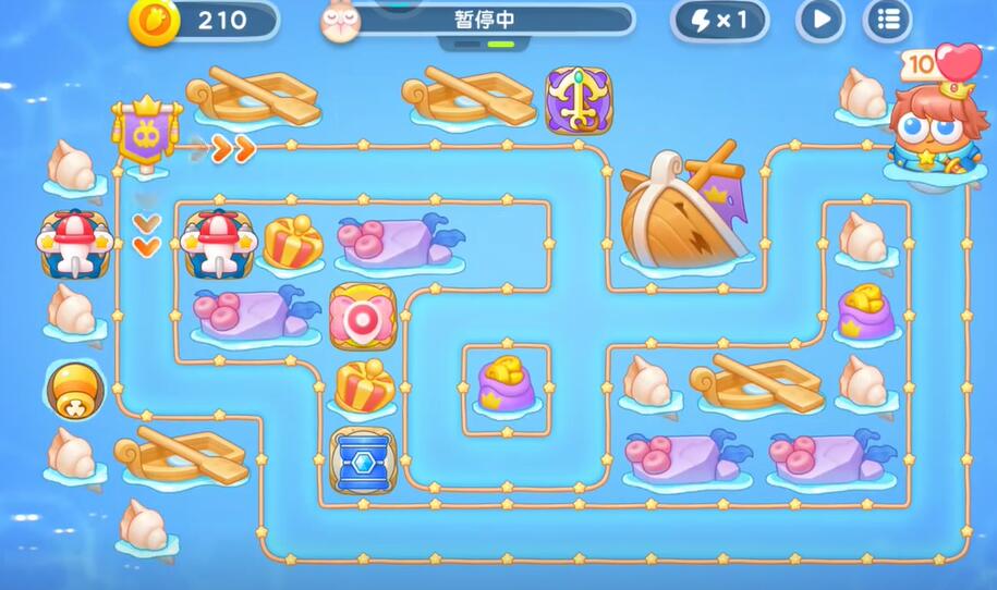 保卫萝卜4海的闺女第33关攻略