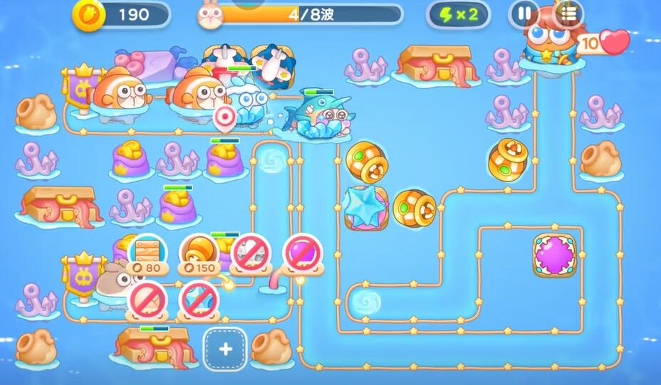 保卫萝卜4海的闺女第34关攻略