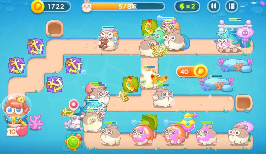保卫萝卜4海的闺女第73关攻略