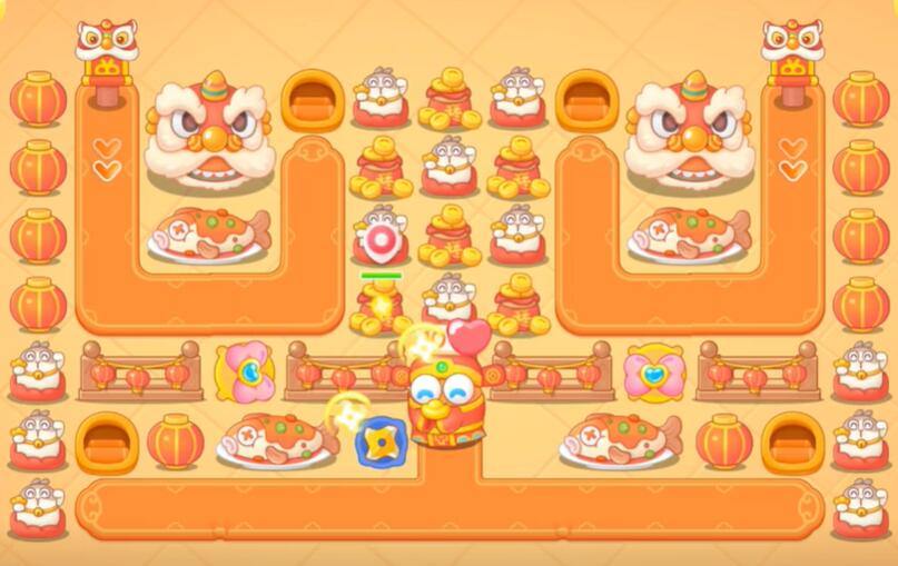 保卫萝卜4福神大作战第2关攻略