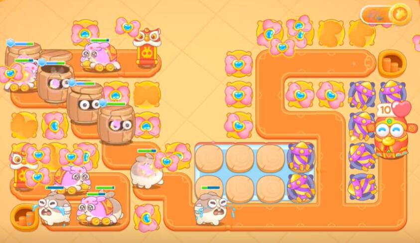 保卫萝卜4福神大作战第4关攻略