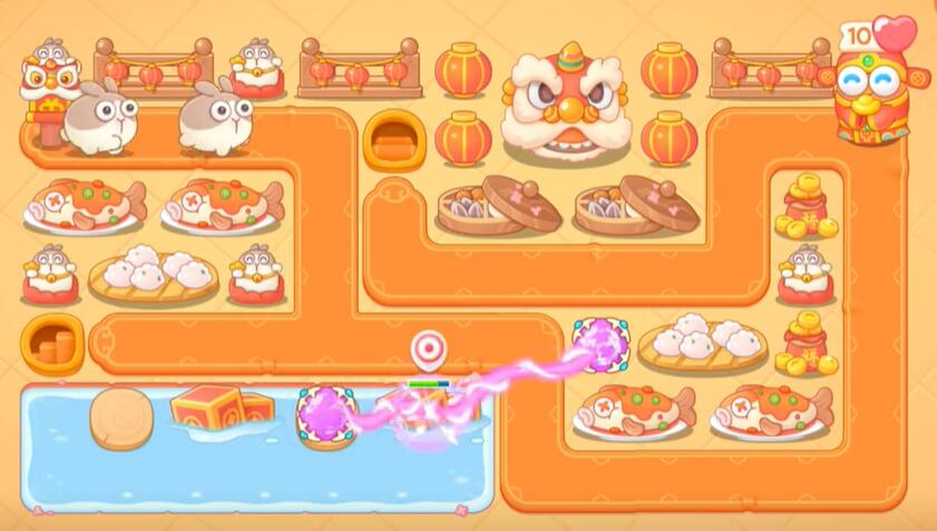 保卫萝卜4福神大作战第15关攻略