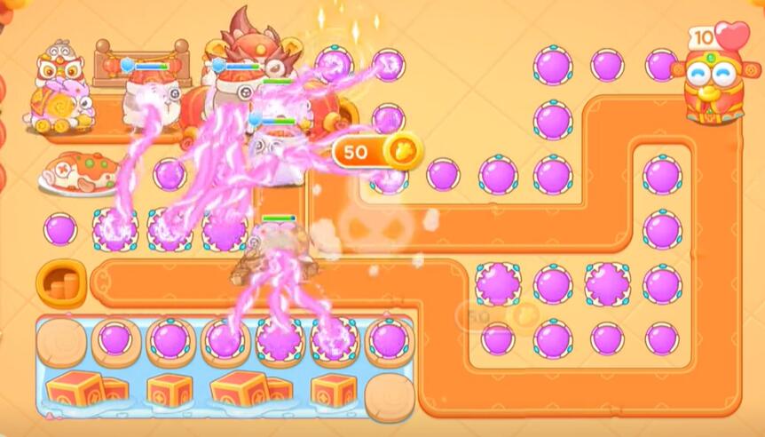 保卫萝卜4福神大作战第15关攻略