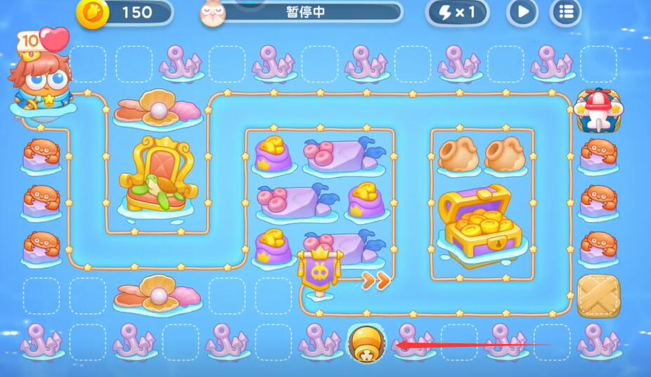 保卫萝卜4海的闺女第80关攻略