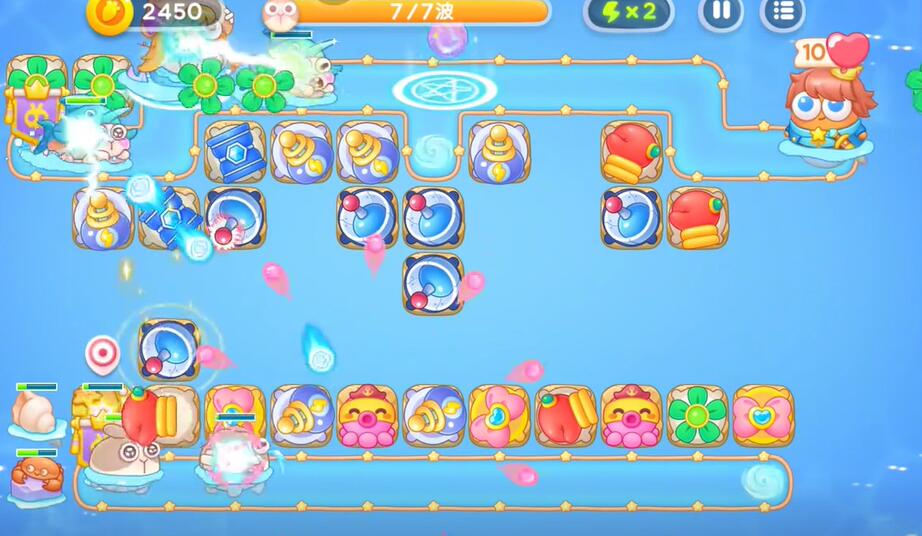 保卫萝卜4海的闺女第88关攻略
