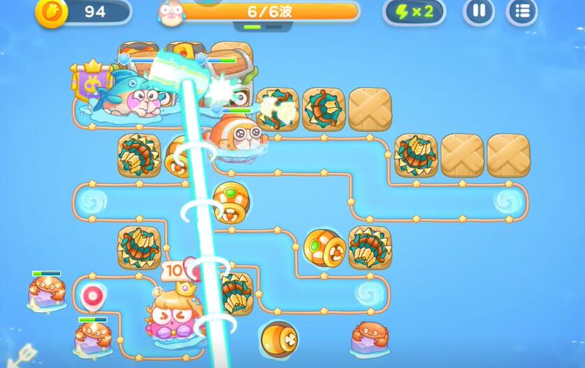 保卫萝卜4海的闺女第89关攻略