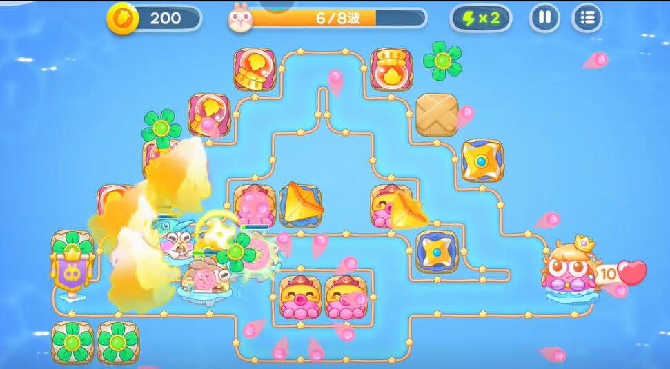 保卫萝卜4海的闺女第97关攻略