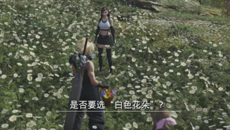 最终幻想7重生山丘上绽放的花攻略