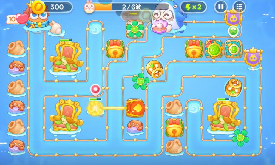 保卫萝卜4海的闺女第113关攻略