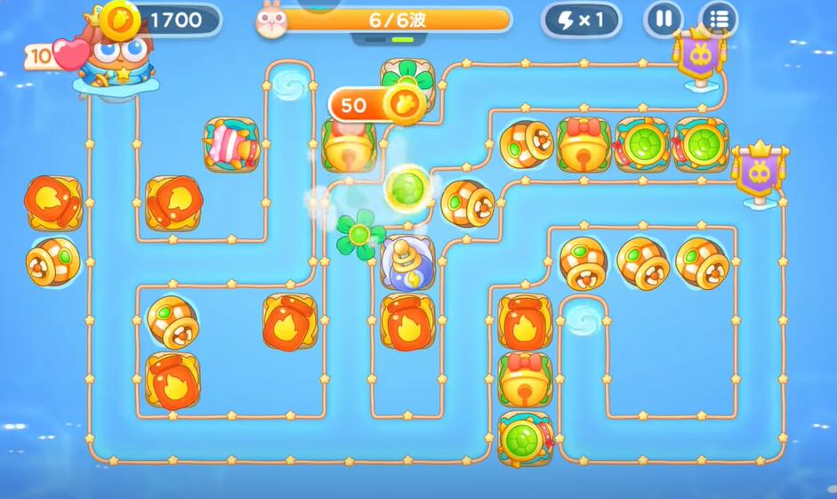 保卫萝卜4海的闺女第113关攻略