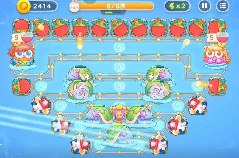 保卫萝卜4海的闺女第115关攻略
