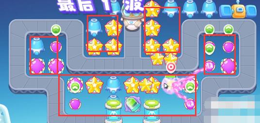 保卫萝卜4太空穿越第20关攻略
