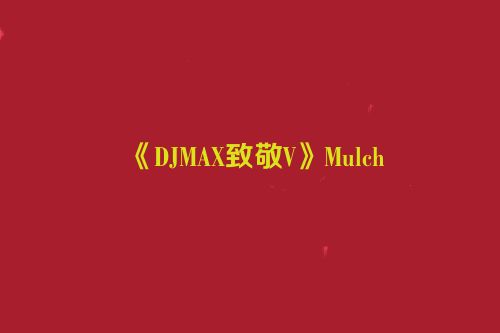 《DJMAX致敬V》Mulch